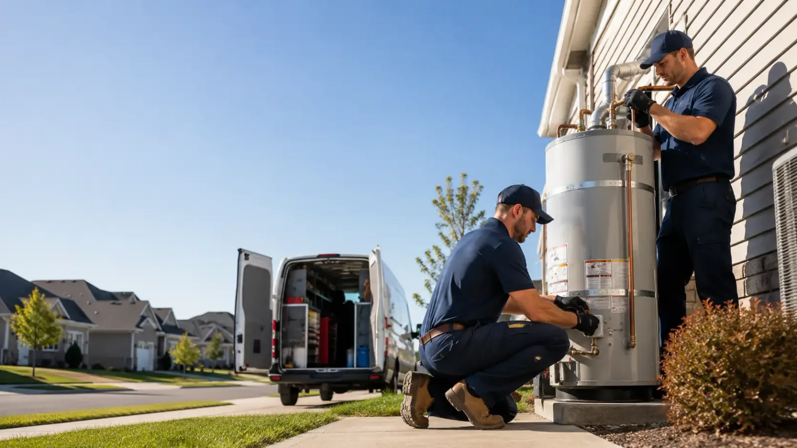 Water Heater Installation in Leonard, ND